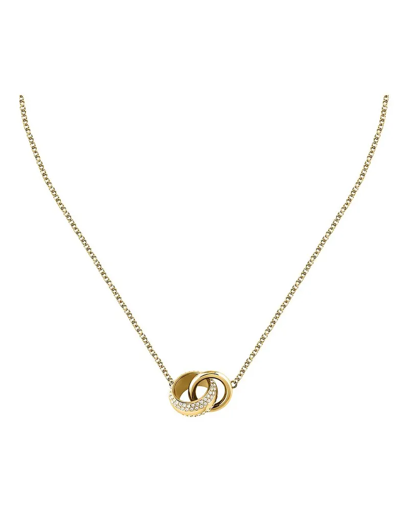 Karl Lagerfeld Kette Bond Pave Gelbgold