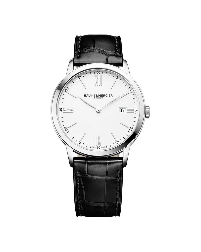 Baume & Mercier Herrenuhr Classima Silber