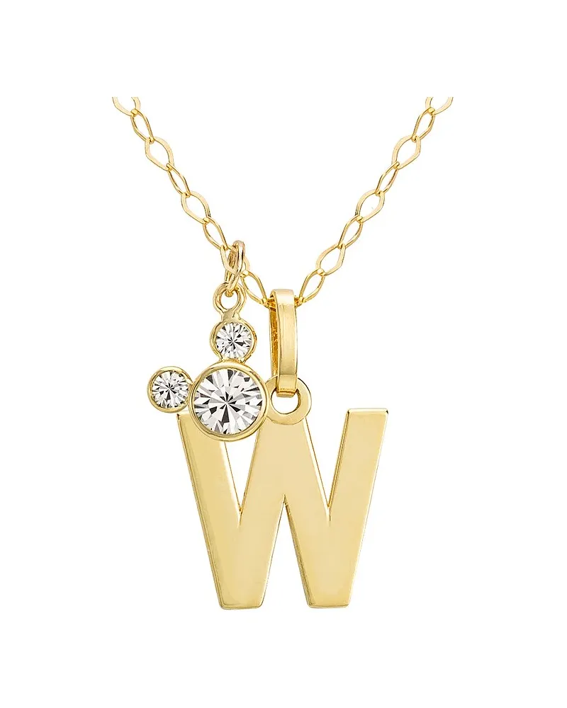 Disney Kinderkette Mickey Mouse Gelbgold