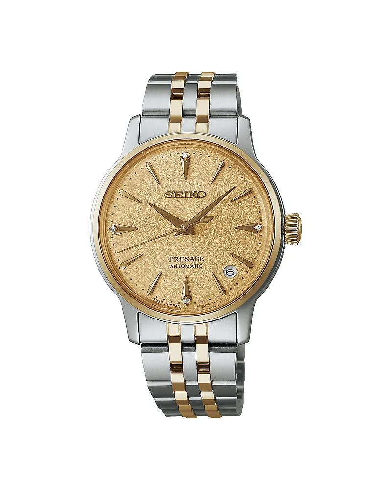 Seiko Damenuhr Presage Cocktail Time Silber
