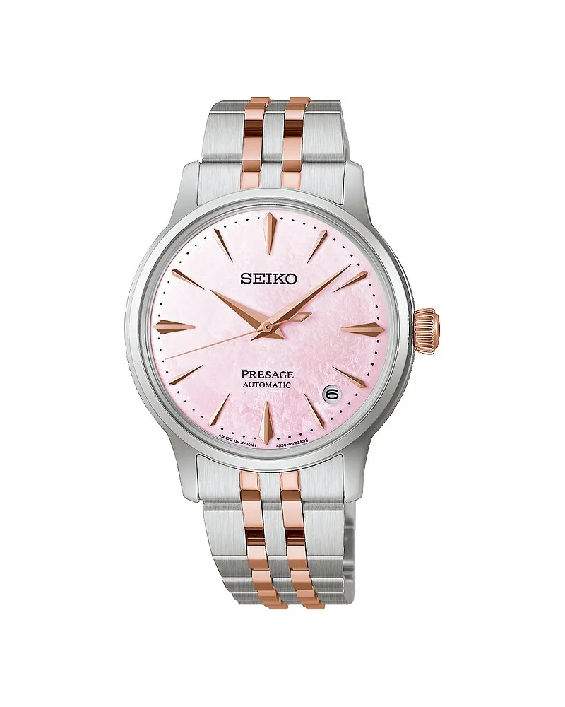 Seiko Damenuhr Presage Cocktail Time Silber