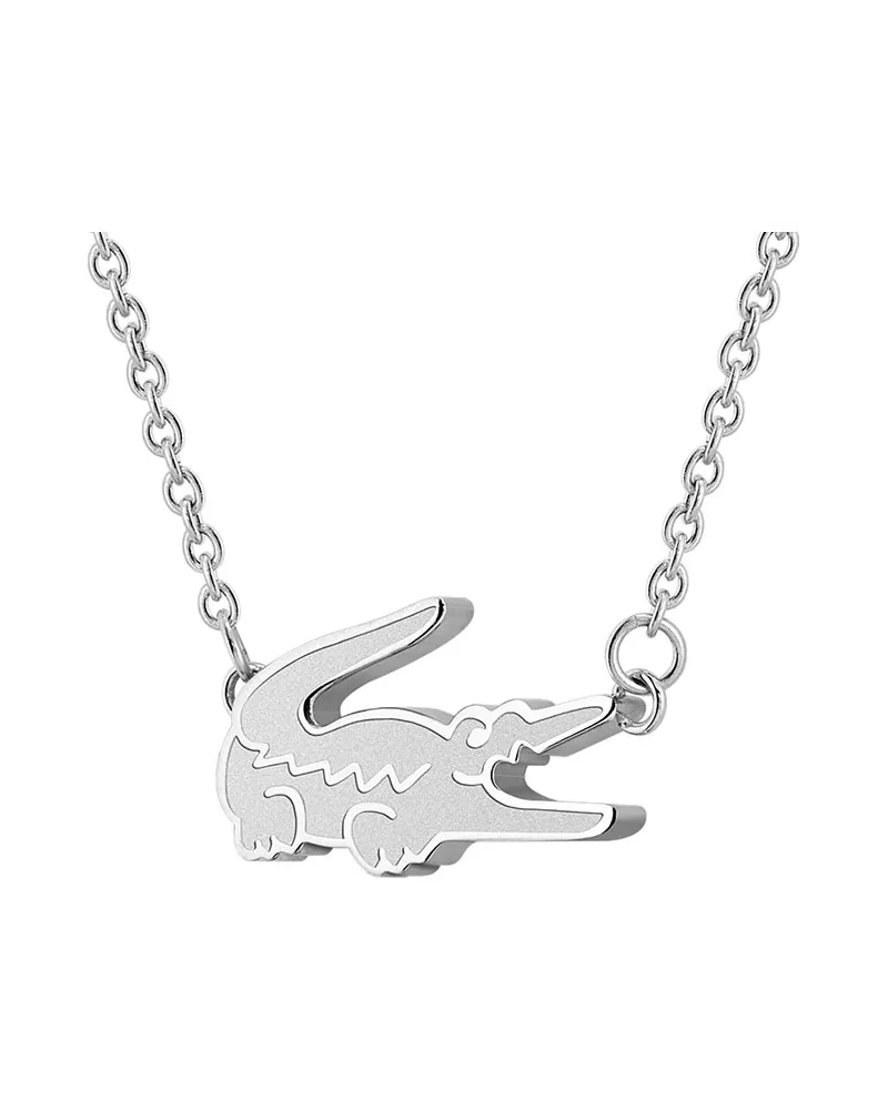 Lacoste Armband CROCODILE Silber