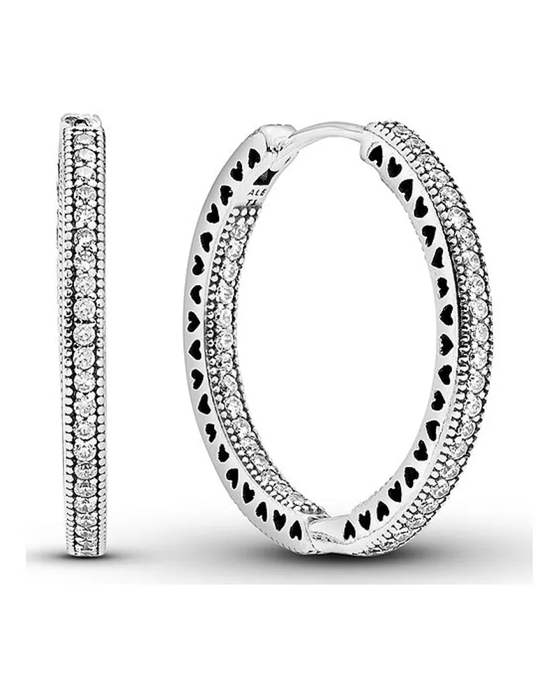 Pandora Creolen Signature Silber