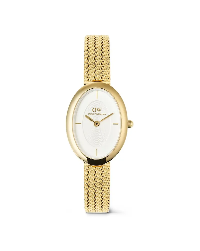 Daniel Wellington Damenuhr Juliette Braided Gelbgold