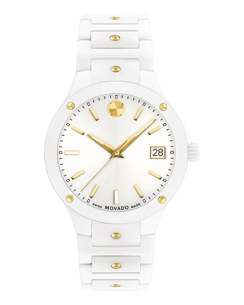 Movado Damenuhr SE Automatic Weiß