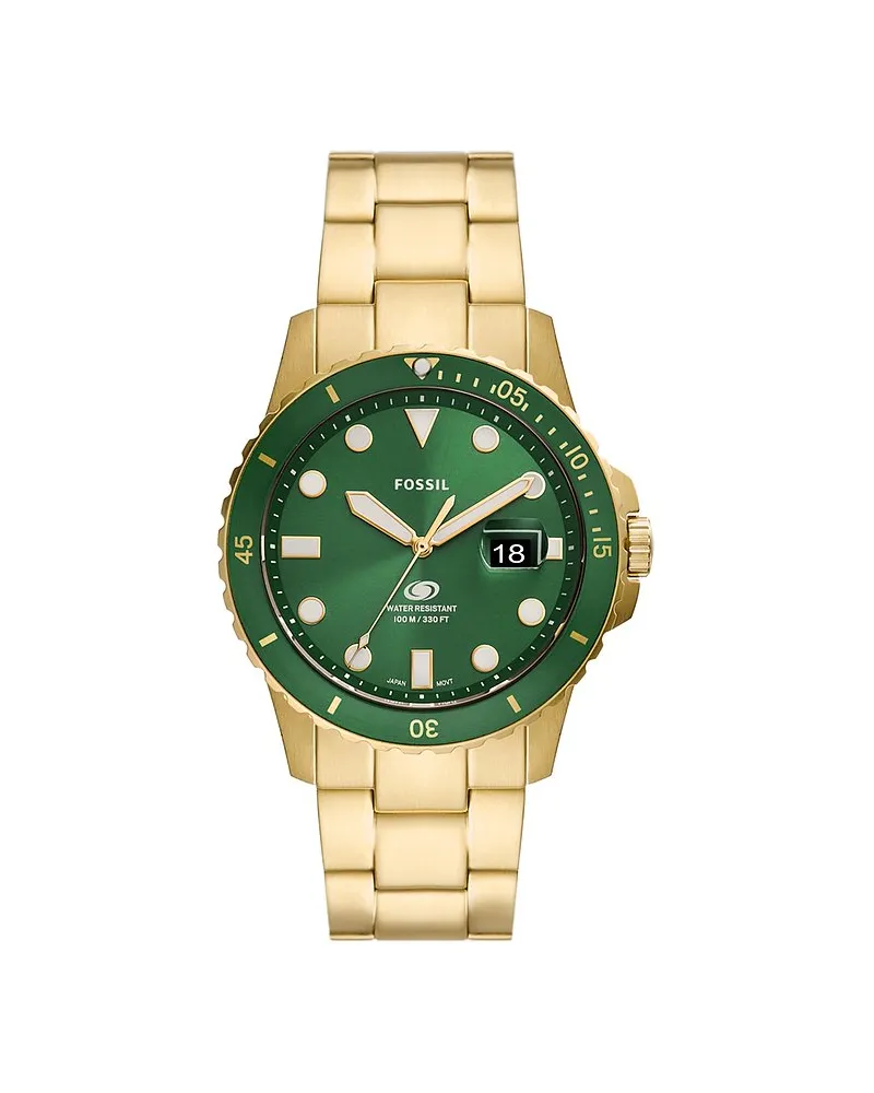 Fossil Herrenuhr Gold