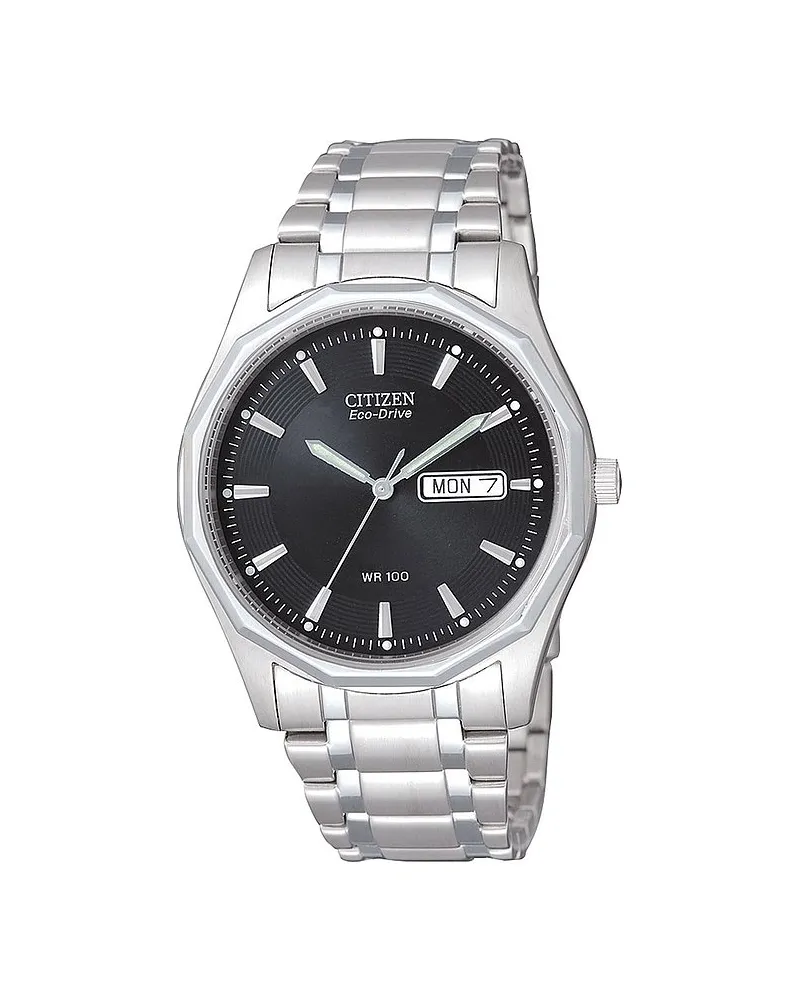 Citizen Herrenuhr Sport Eco-Drive Silber