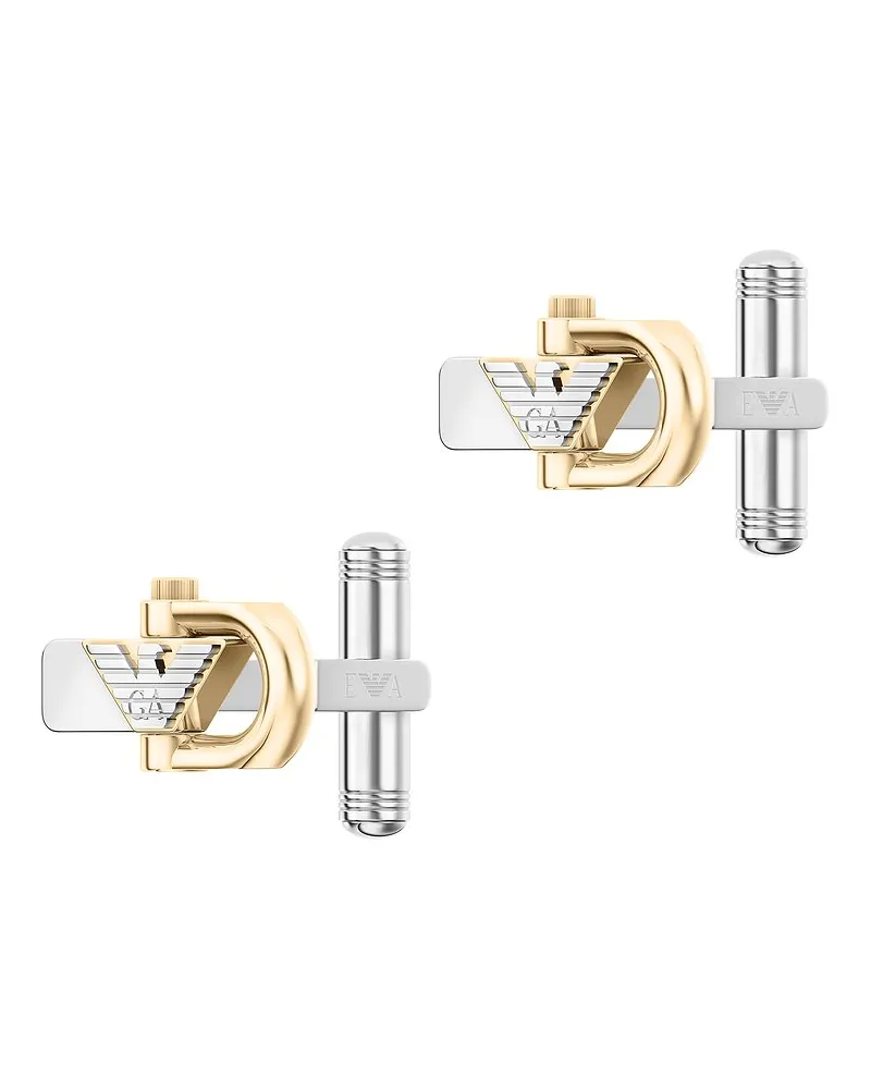 Emporio Armani Ansteckschmuck Bicolor