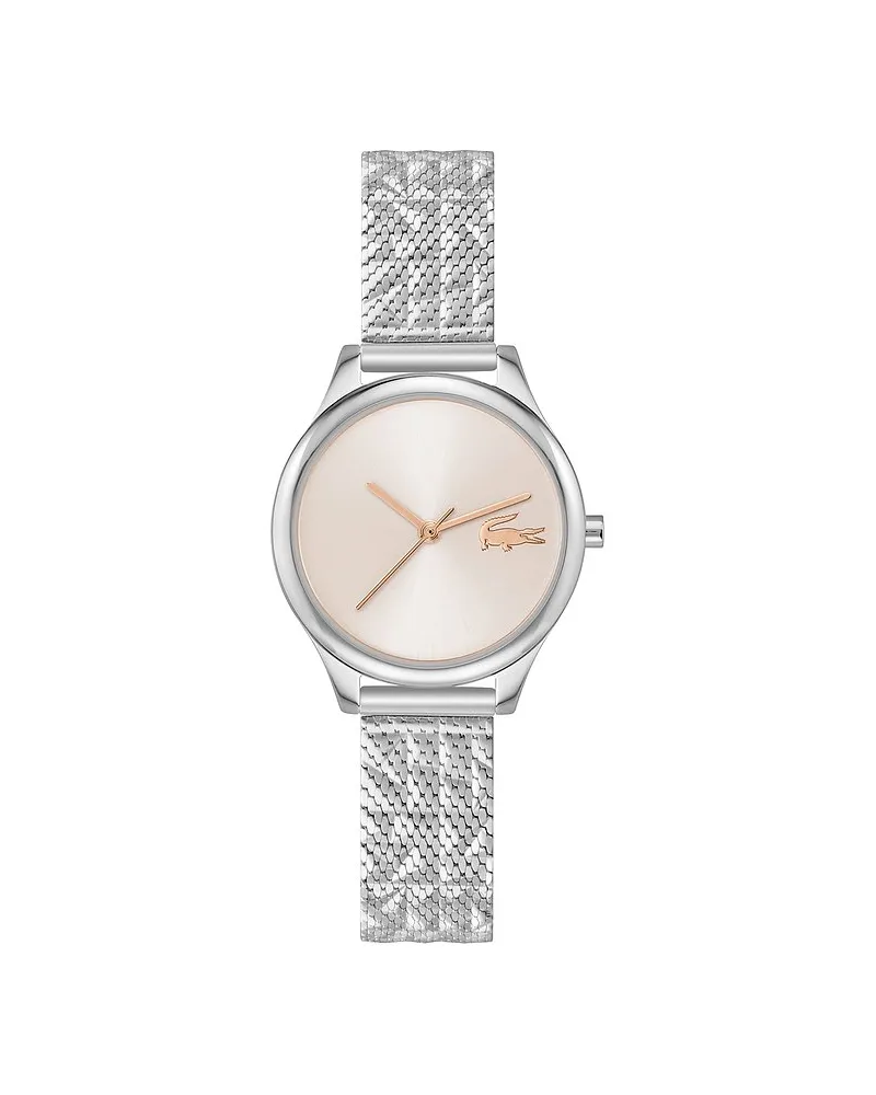 Lacoste Taucheruhr CROCODELLE Silber