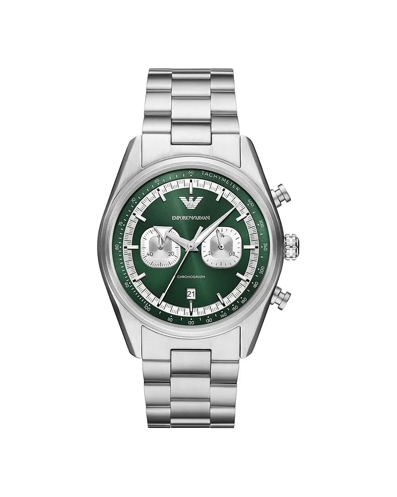 Emporio Armani Chronograph Silber