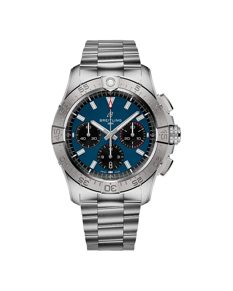 Breitling Chronograph Avenger Silber