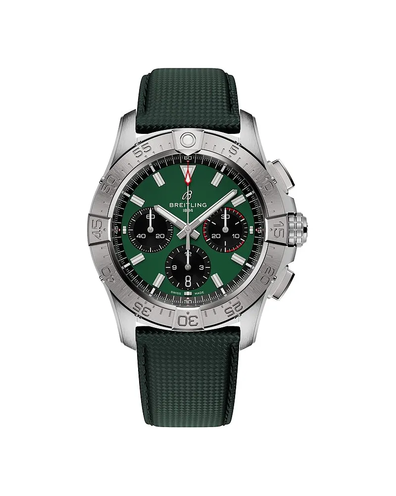 Breitling Chronograph Avenger Silber