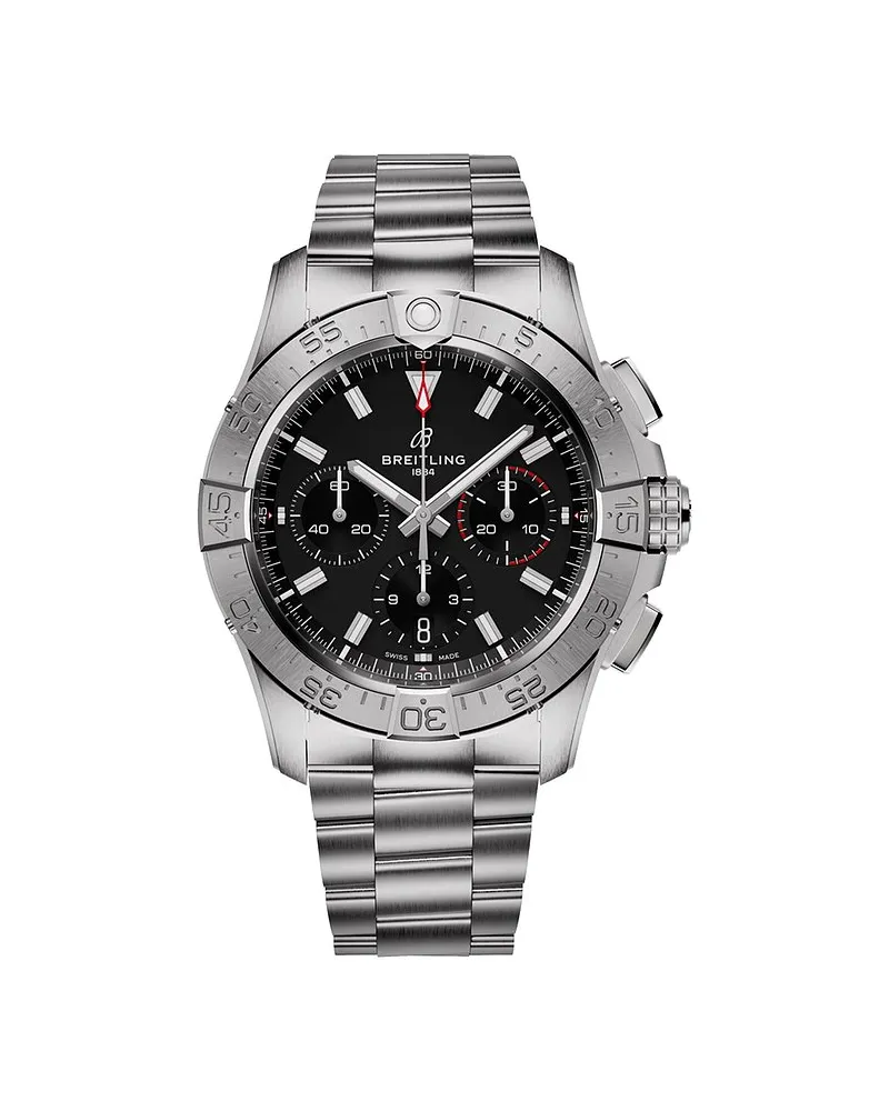Breitling Chronograph Avenger Silber