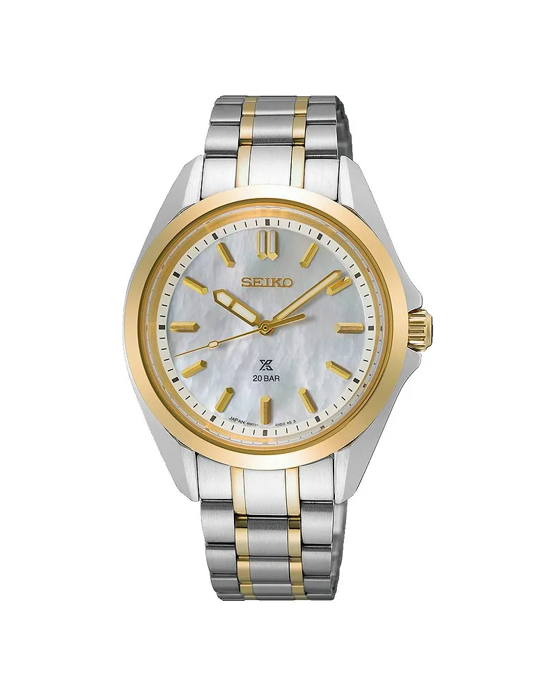 Seiko Damenuhr Ladies Bicolor