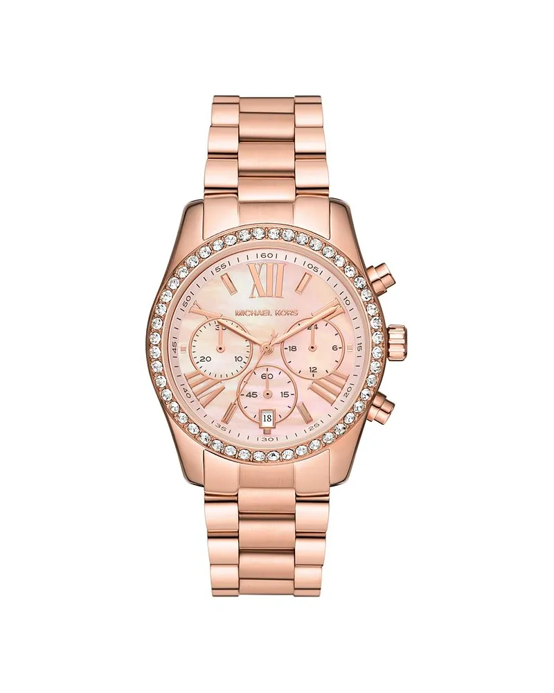 Michael Kors Chronograph Lexington Roségold