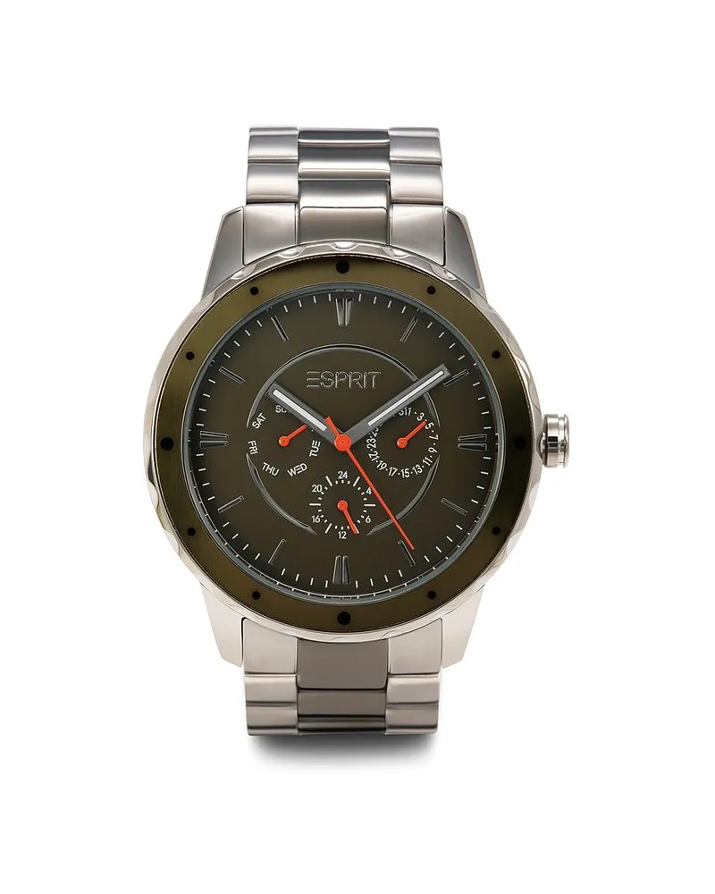 Esprit Herrenuhr Brisk Grau
