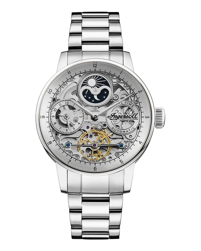 Ingersoll Herrenuhr The Jazz Silber