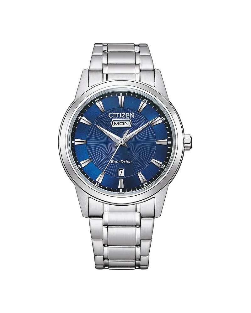 Citizen Herrenuhr Eco Drive Silber