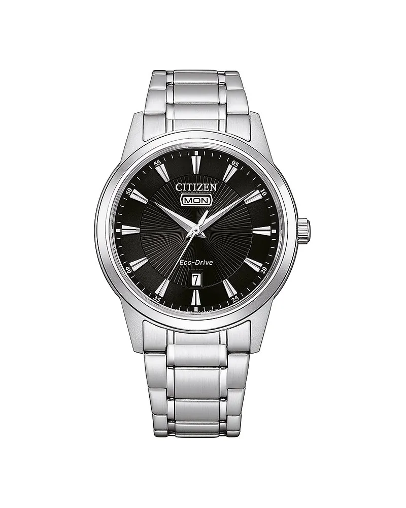 Citizen Herrenuhr Eco Drive Silber