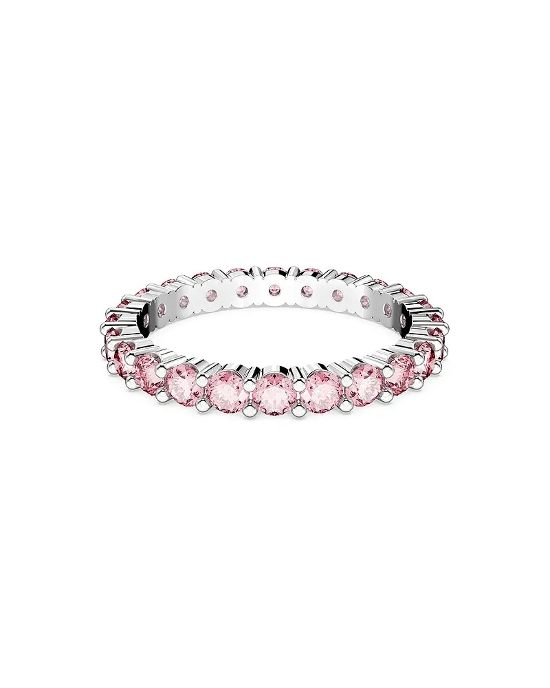 Swarovski Damenring Matrix Silber
