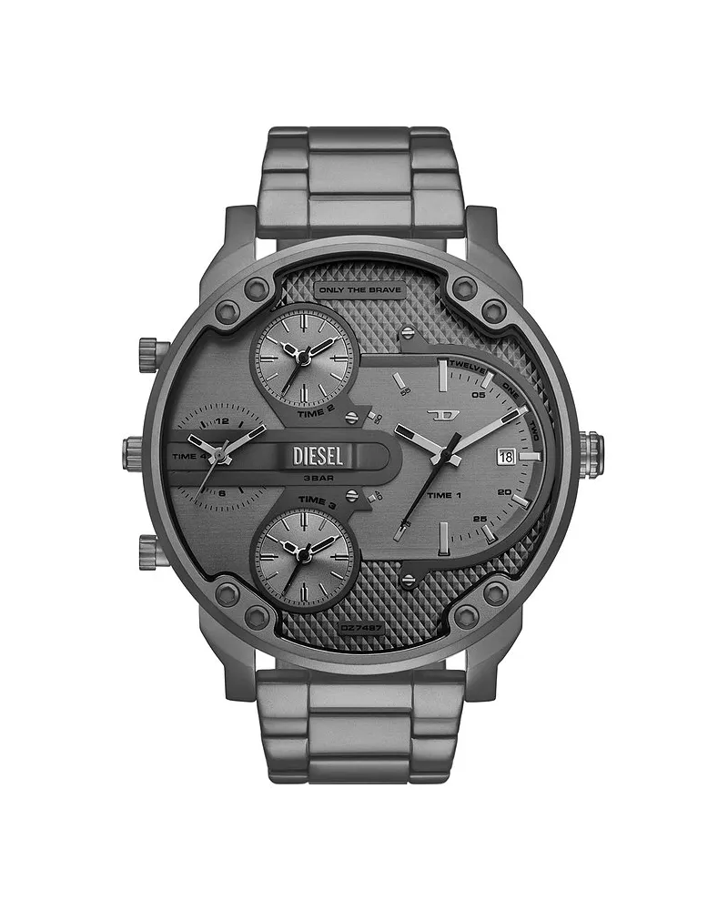 Diesel Herrenuhr MR. DADDY SLIM Grau