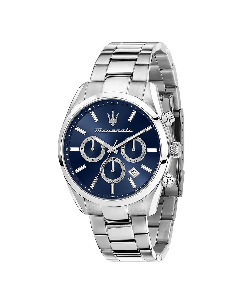 Maserati Herrenuhr Attrazione Silber