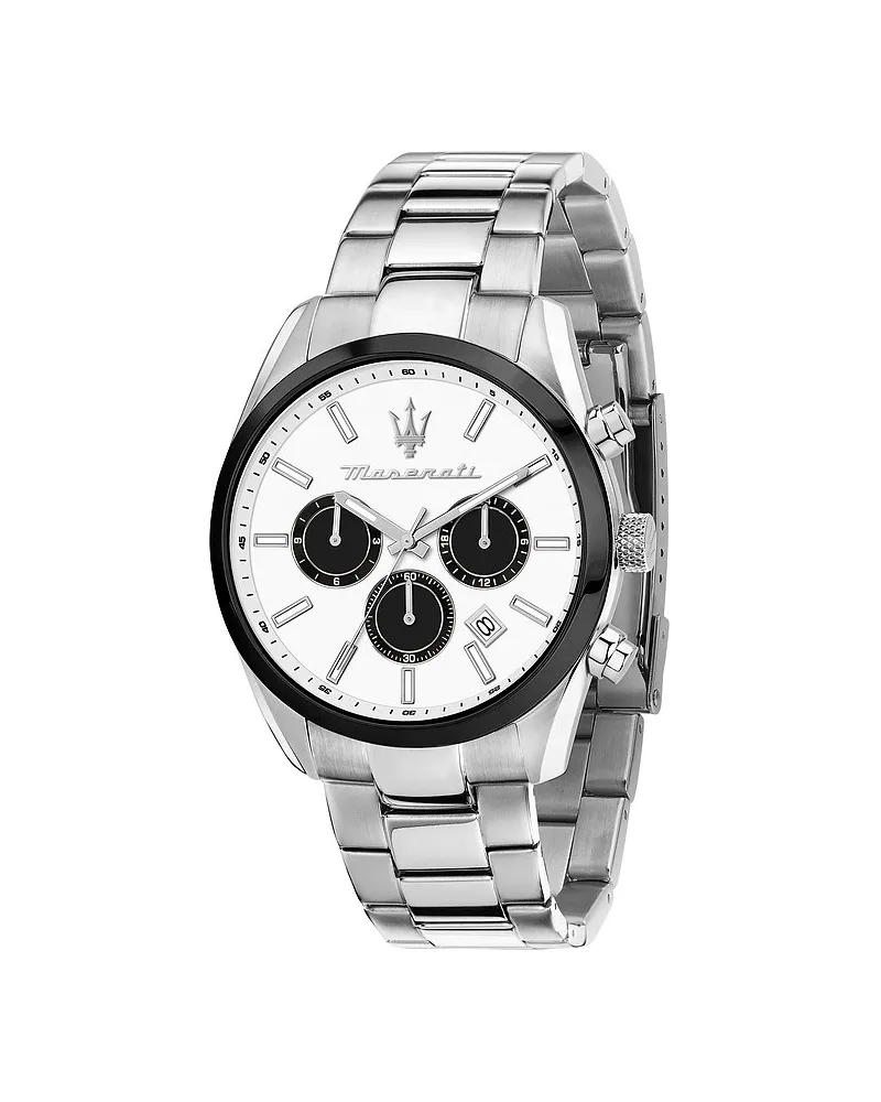 Maserati Herrenuhr Attrazione Silber