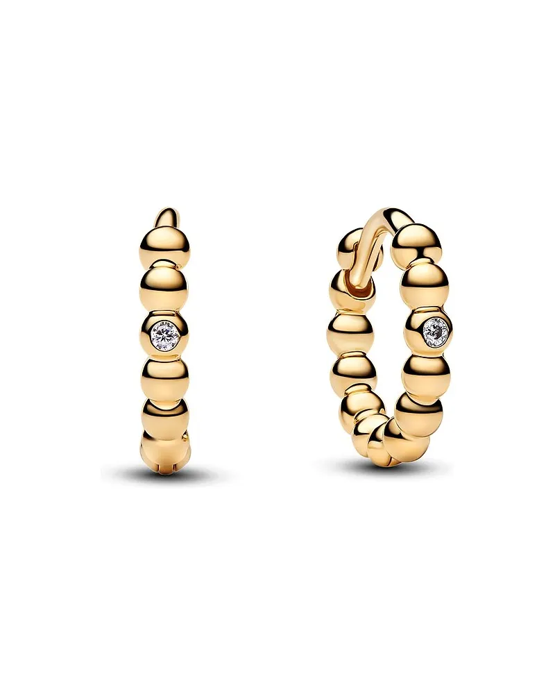 Pandora Creolen Pandora Signature Gelbgold