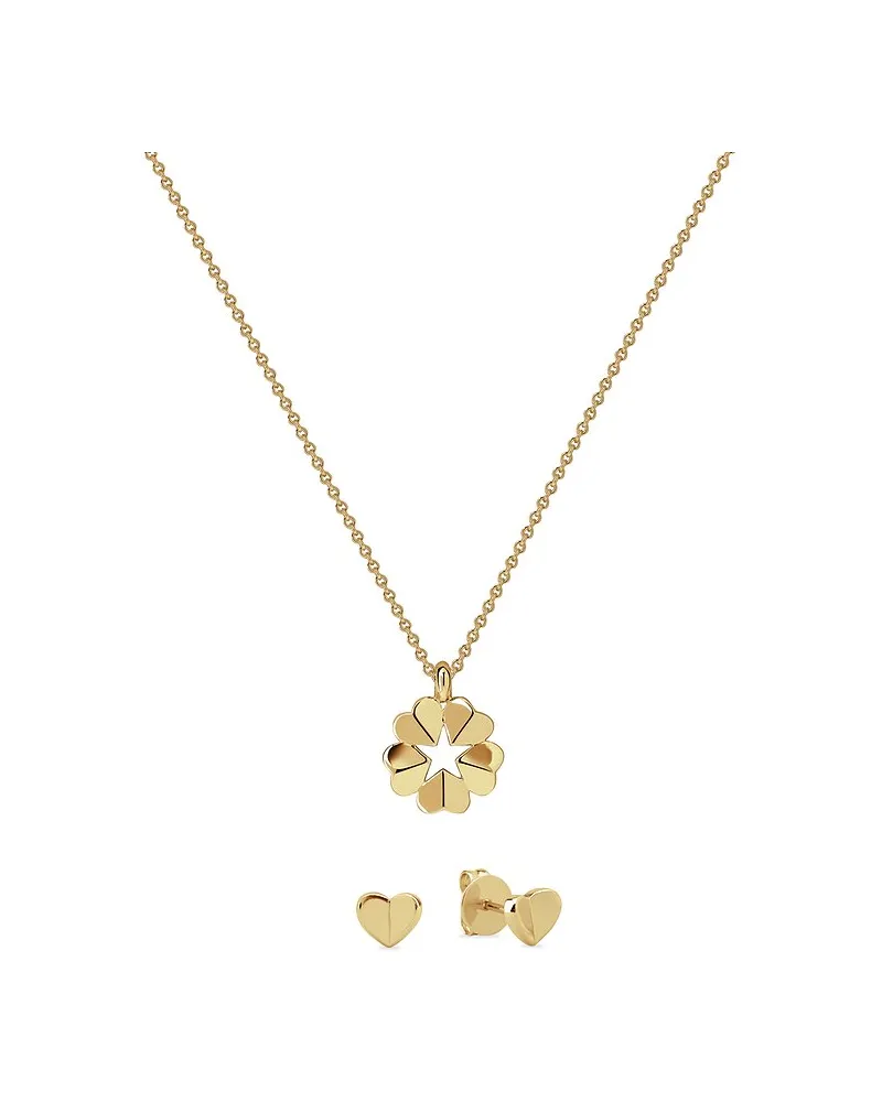 JETTE Schmuck-Set ANNIVERSARY Gelbgold