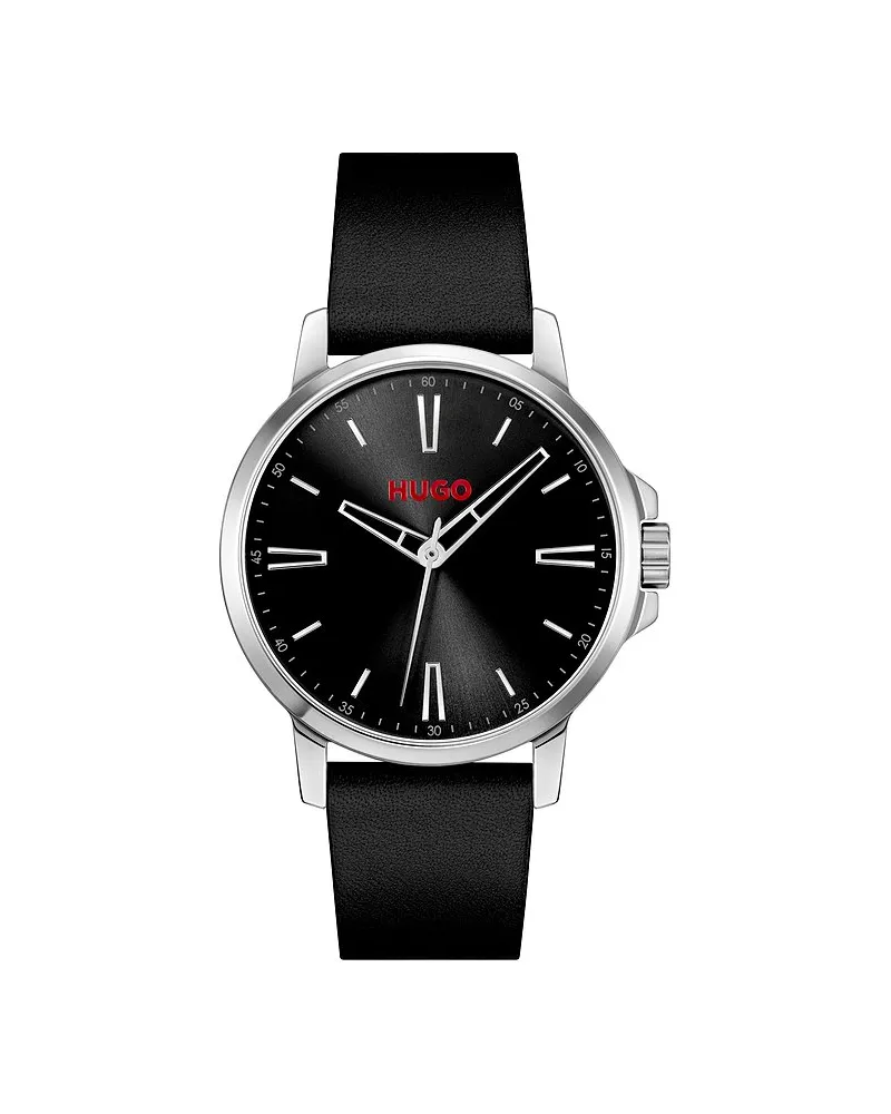 HUGO BOSS Herrenuhr #Smooth Silber