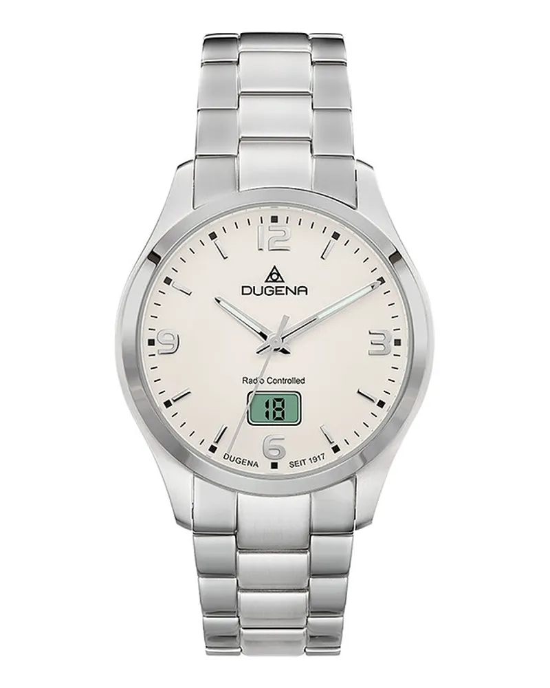 Dugena Herrenuhr Silber