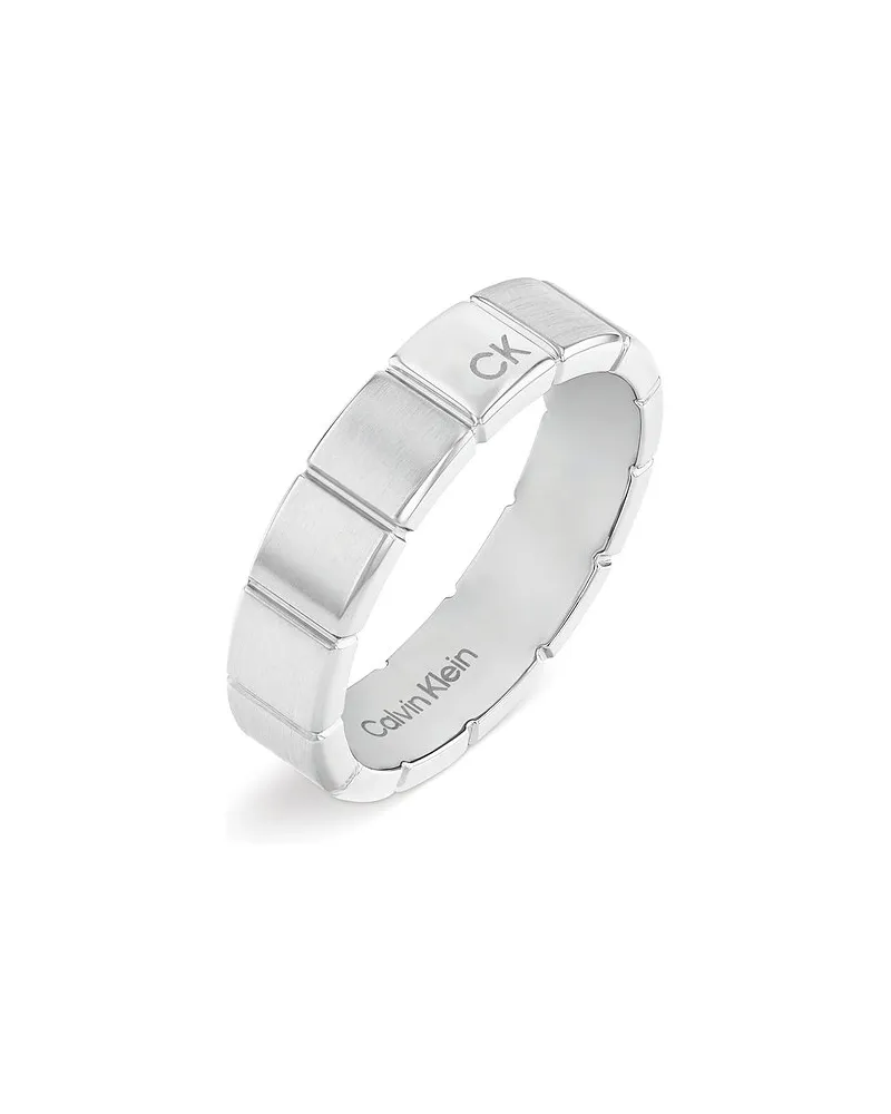 Calvin Klein Herrenring Silber
