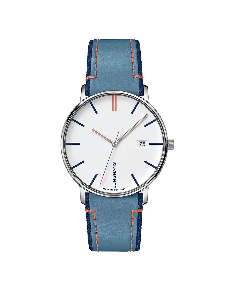 Junghans Herrenuhr FORM Quarz Blau