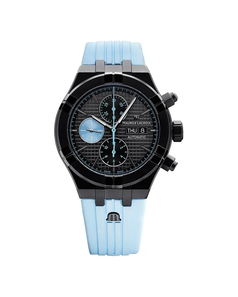 Maurice Lacroix Chronograph Aikon Chronograph Day Date Black Schwarz