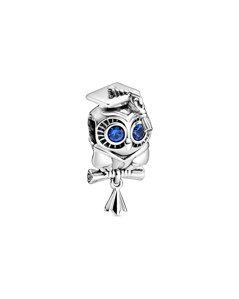 Pandora Charm Moments Weise Eule Schulabschluss Silber