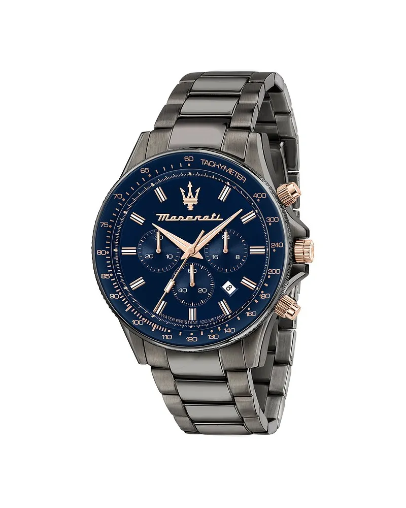 Maserati Chronograph Sfida Grau