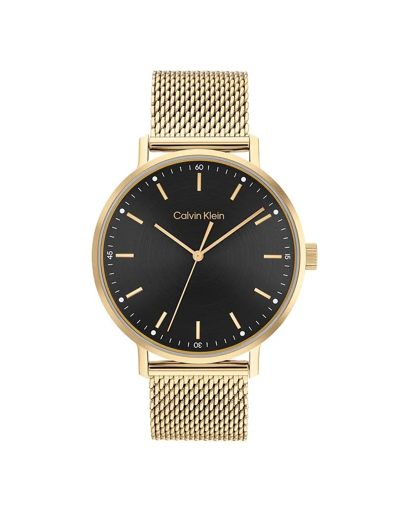 Calvin Klein Herrenuhr Gold
