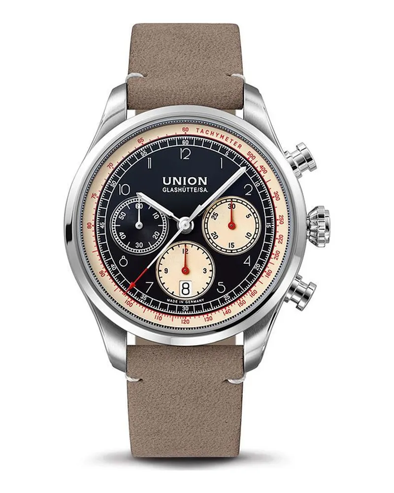 Union Glashütte Chronograph Belisar Silber