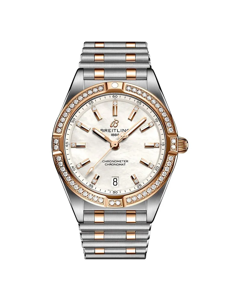 Breitling Damenuhr Chronomat 32 Silber