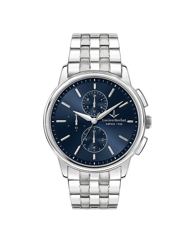 Lucien Rochat Chronograph Iconic Silber