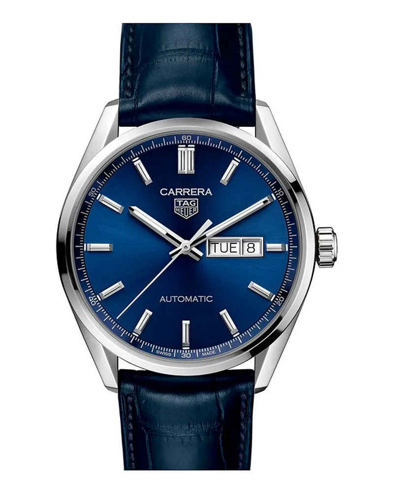 TAG Heuer Herrenuhr Carrera Silber