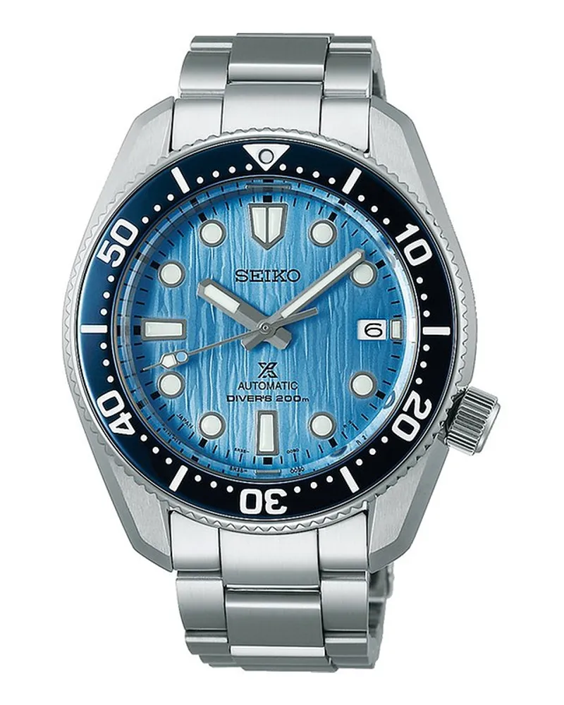 Seiko Taucheruhr SEA Silber