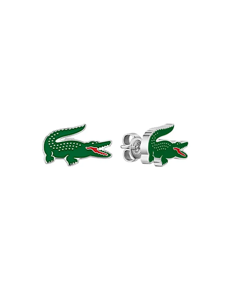 Lacoste Ohrstecker Silber