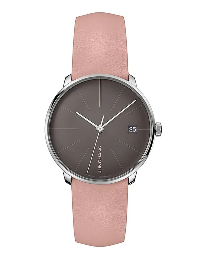 Junghans Damenuhr Meister fein Kleine Automatic Silber
