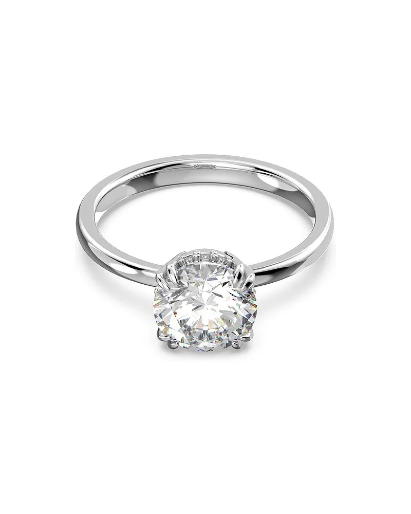 Swarovski Damenring Stilla Round Silber
