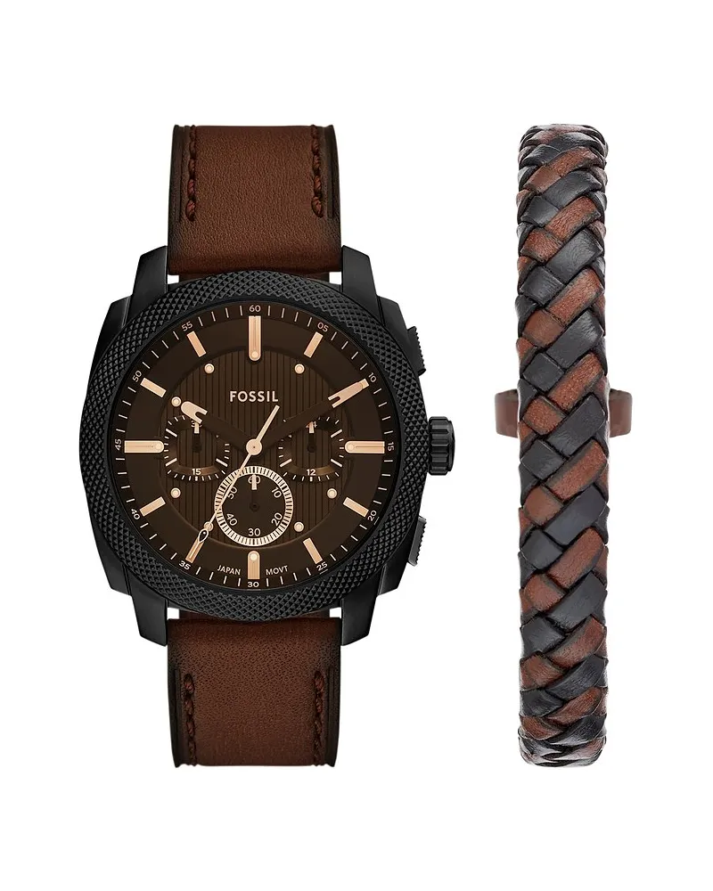 Fossil Uhren-Set MACHINE Schwarz