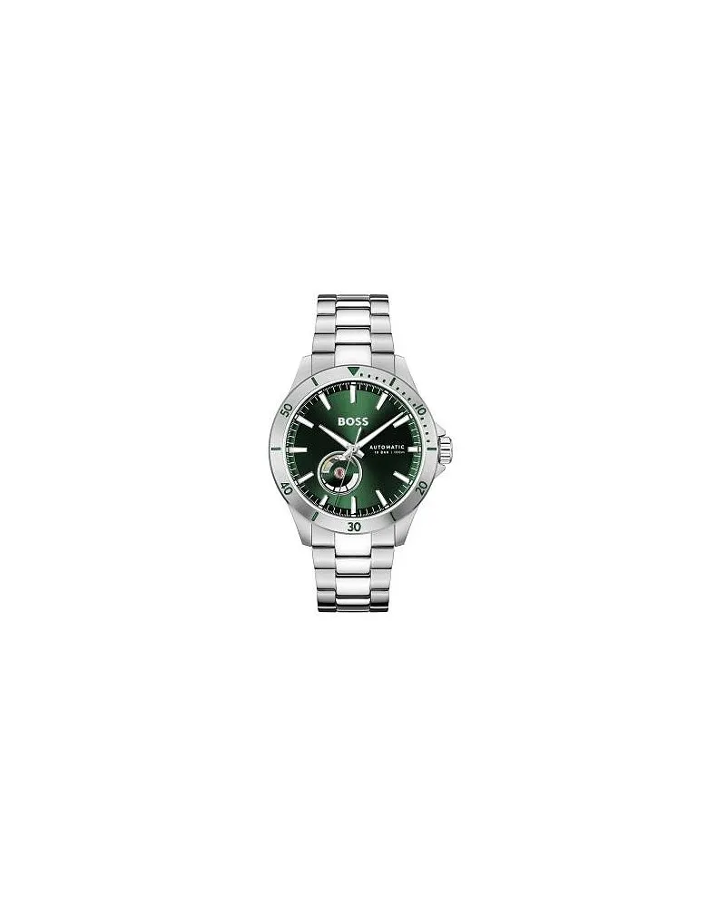 HUGO BOSS Herrenuhr Troper Automatic Silber