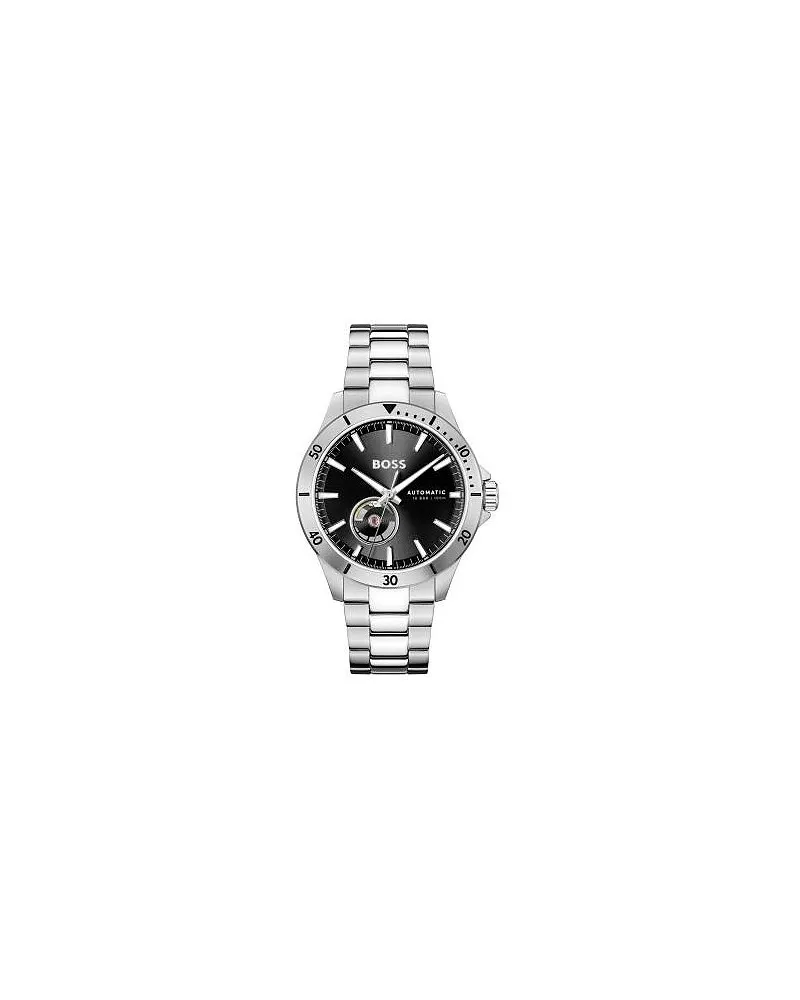 HUGO BOSS Herrenuhr Troper Automatic Silber