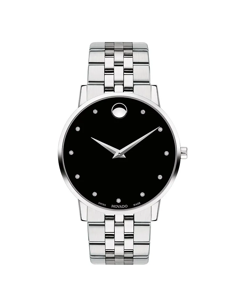 Movado Herrenuhr Museum Classic Silber