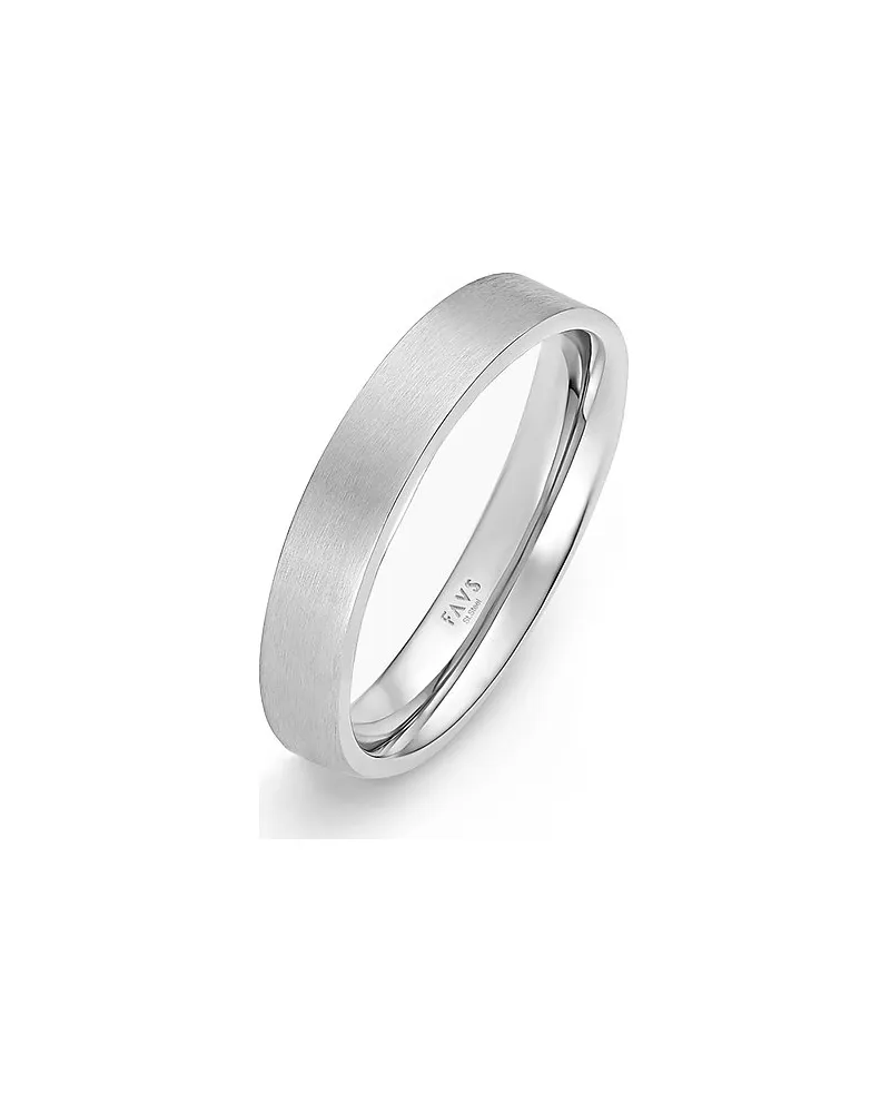 FAVS. Herrenring Silber
